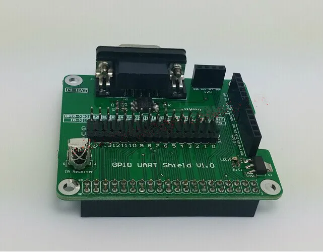 GPIO последовательный Порты и разъёмы Плата расширения UART щит для Raspberry Pi 2b/b + |