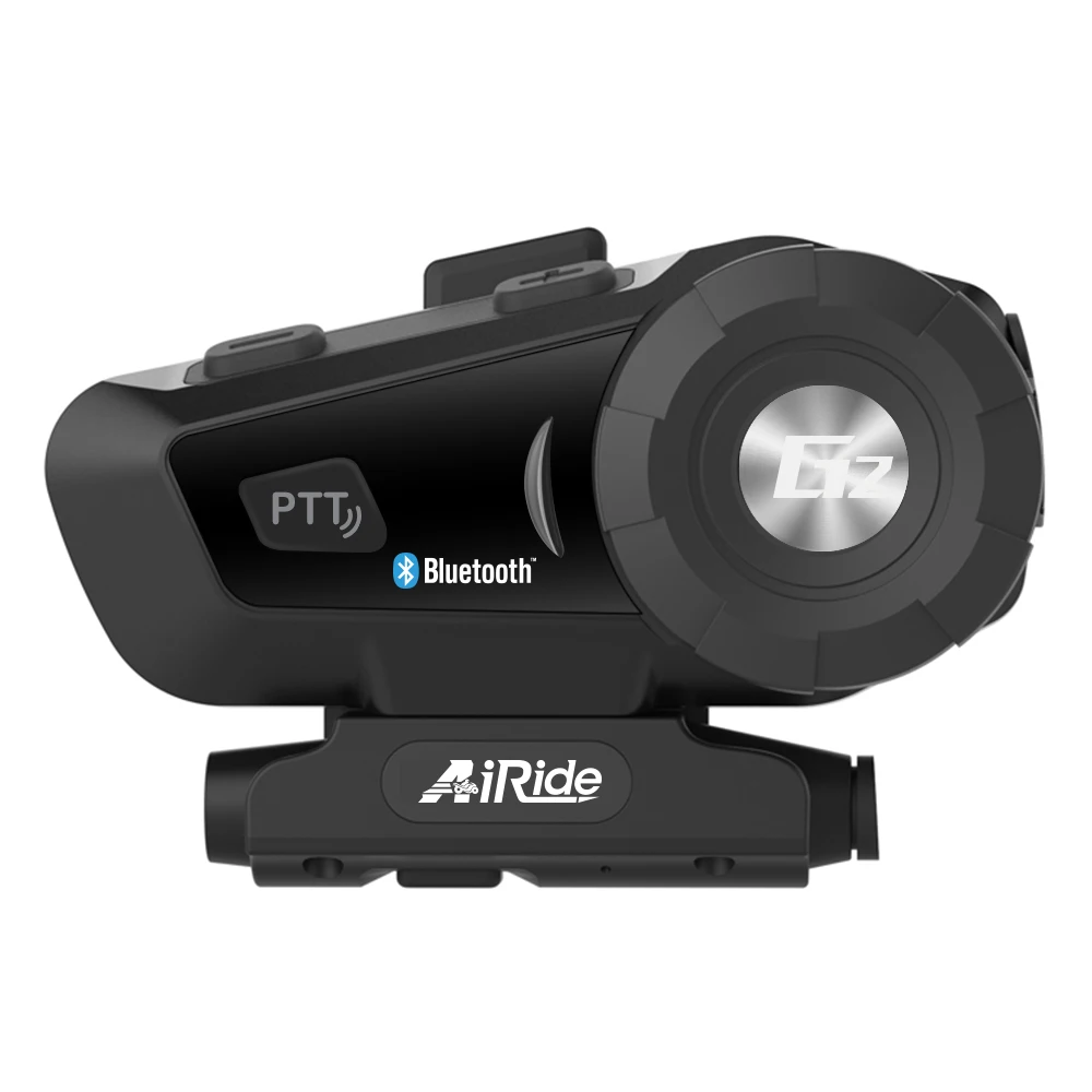 AiRide G2 мотоцикла Мото Шлемы гарнитуры Bluetooth Связь переговорные Водонепроницаемый