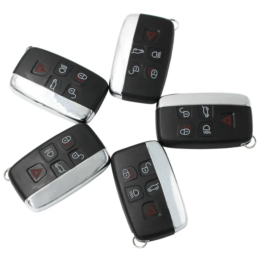 5 шт./лот, абсолютно 5/4+ 1 кнопки дистанционного Управление брелок для Land Rover Discovery, Freelander смарт-ключ 315 МГц/433 МГц