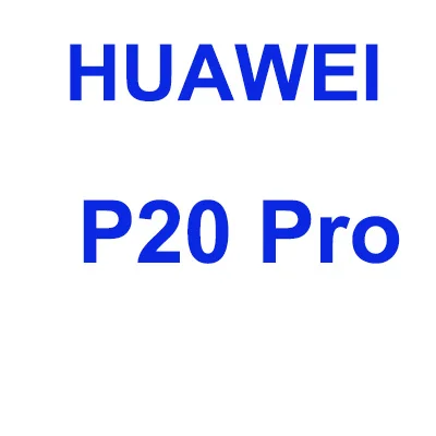 P20 pro Закаленное защитное стекло-пленка для huawei Коврики 20 P20 G9 lite10pro Экран протектор Nova Lite Nova4 - Цвет: P20 pro