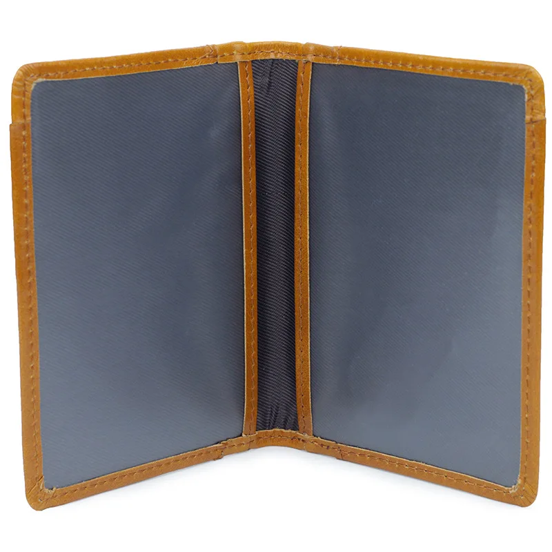 Кошелек из натуральной воловьей кожи с отделением для карт мужчин и женщин Чехол