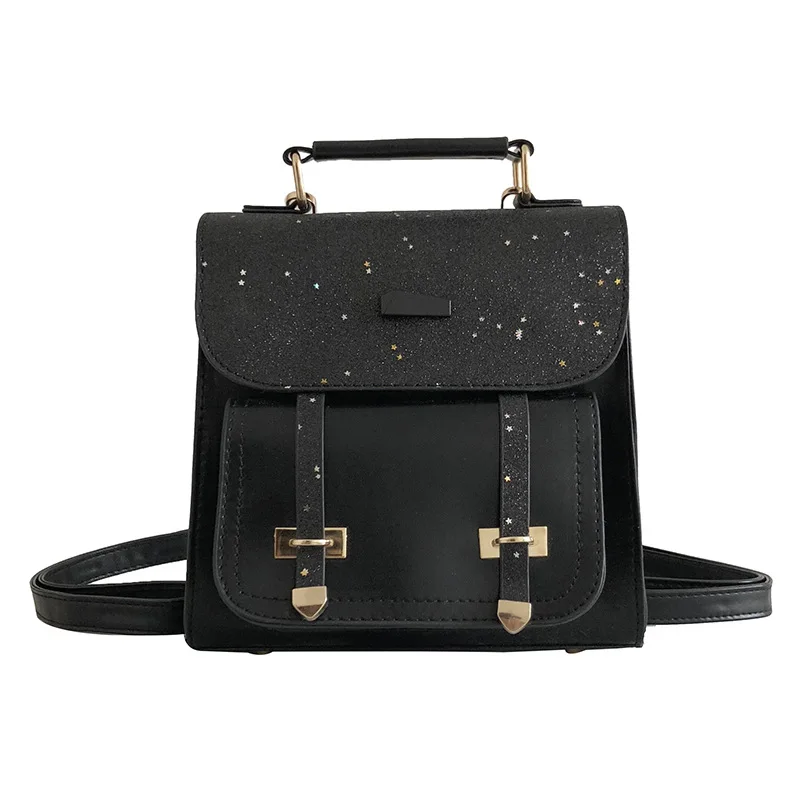 longmiao Glitter Women Sequins Backpack Teenage Girls Travel Korean Backpacks Bags Bling Rucksack School Bagpacks | Багаж и сумки