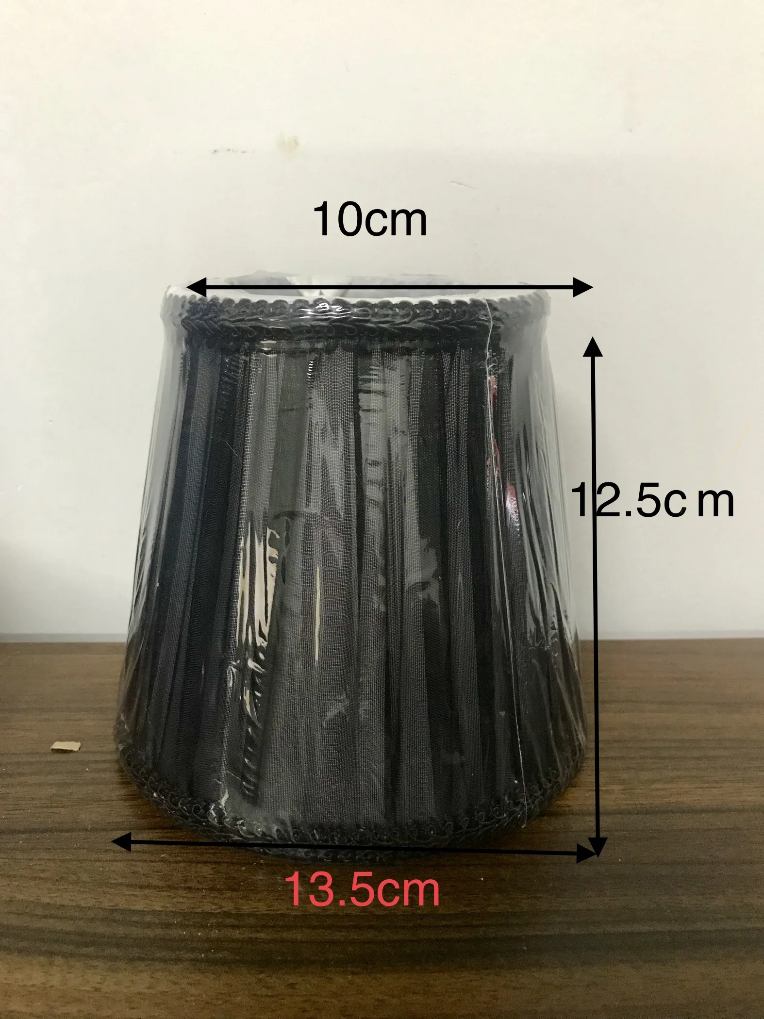 2 шт./лот E14 декоративная настенная лампа черный круглый абажур современный для