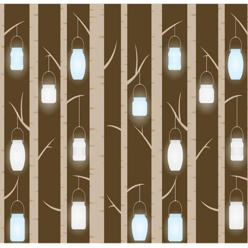 Wellyu пользовательские большие фрески японские абстрактные деревья деревянные