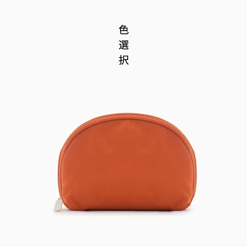 Полукруглая косметичка веер ракушки для макияжа Женский органайзер девочек