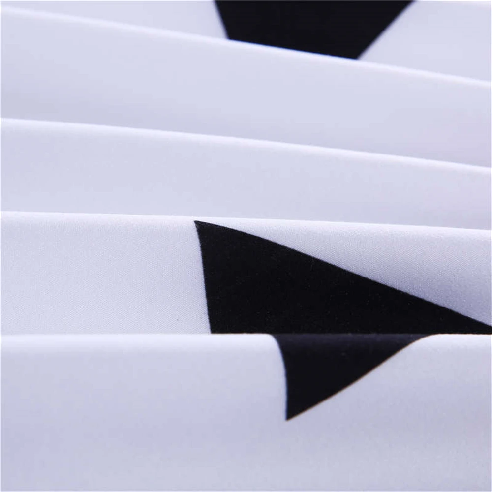 Геометрический Постельное белье простой Набор пододеяльников для пуховых одеял