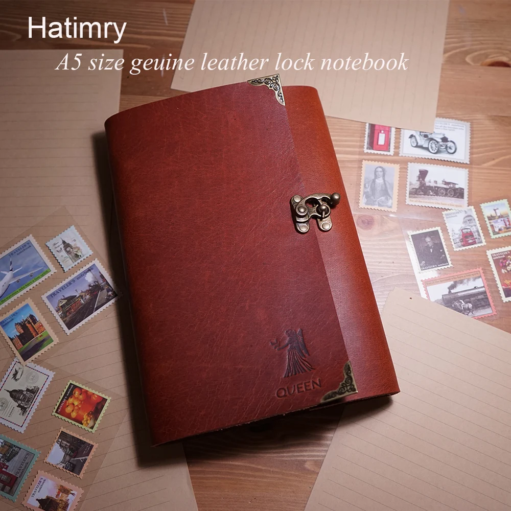 Блокнот А5 из натуральной кожи для деловых путешественников блокнот дневник