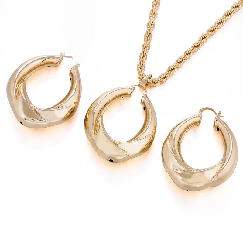 Комплект из колье и серёг цвета розового золота|african jewelry|african jewelry setjewelry sets |