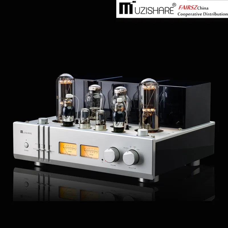 Muzishare X20 Hi-Fi стерео 300B Push 845 ламповый усилитель класса A одиночные силовые усилители новая версия