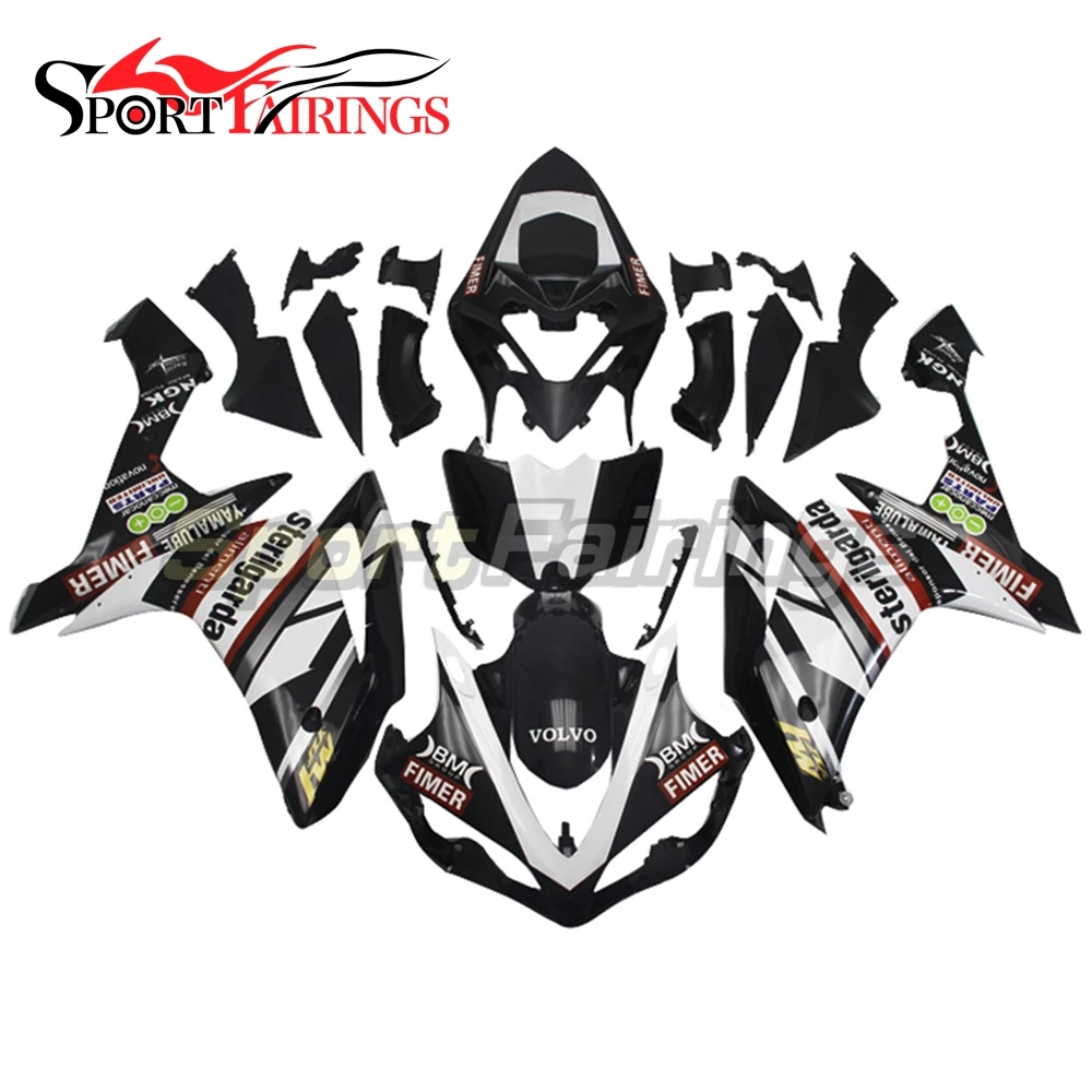 

Обтекатели из АБС-пластика для Yamaha R1 07 08 YZF-R1 2007 2008, комплект пластиковых обтекателей для мотоцикла, кузов Fimer Sterilgard, черный