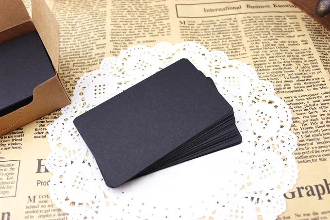 100 шт. мини-карточки из крафт-бумаги 350 г | Дом и сад