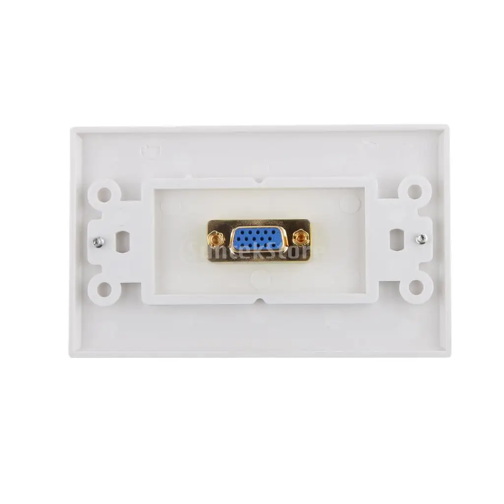 VGA HDMI настенная передняя панель с Fly Lead удлинитель Мама-мама 15Pin белый |