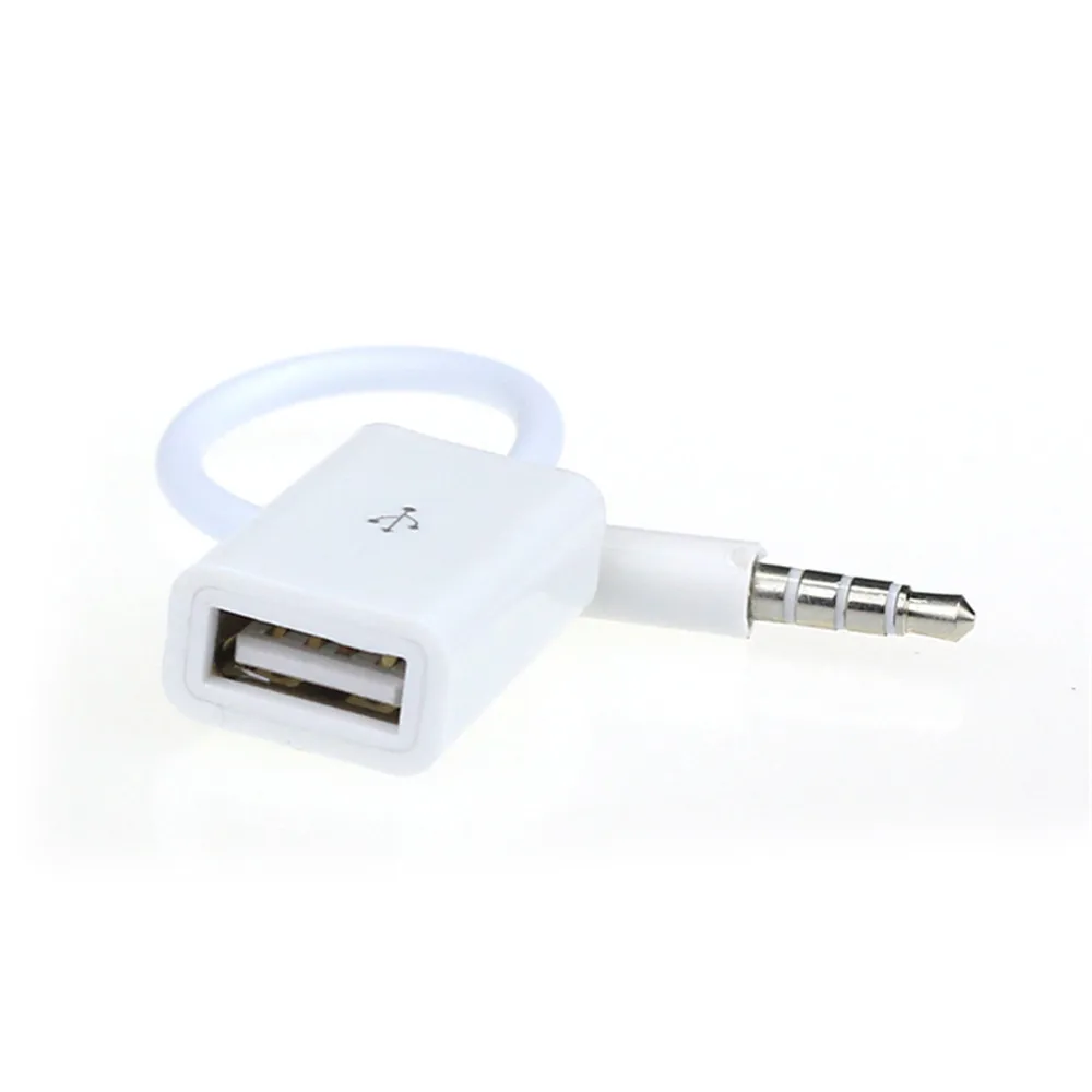 Дополнительный аудиоразъем AUX 3 5 мм для кабеля преобразователя USB Прямая поставка