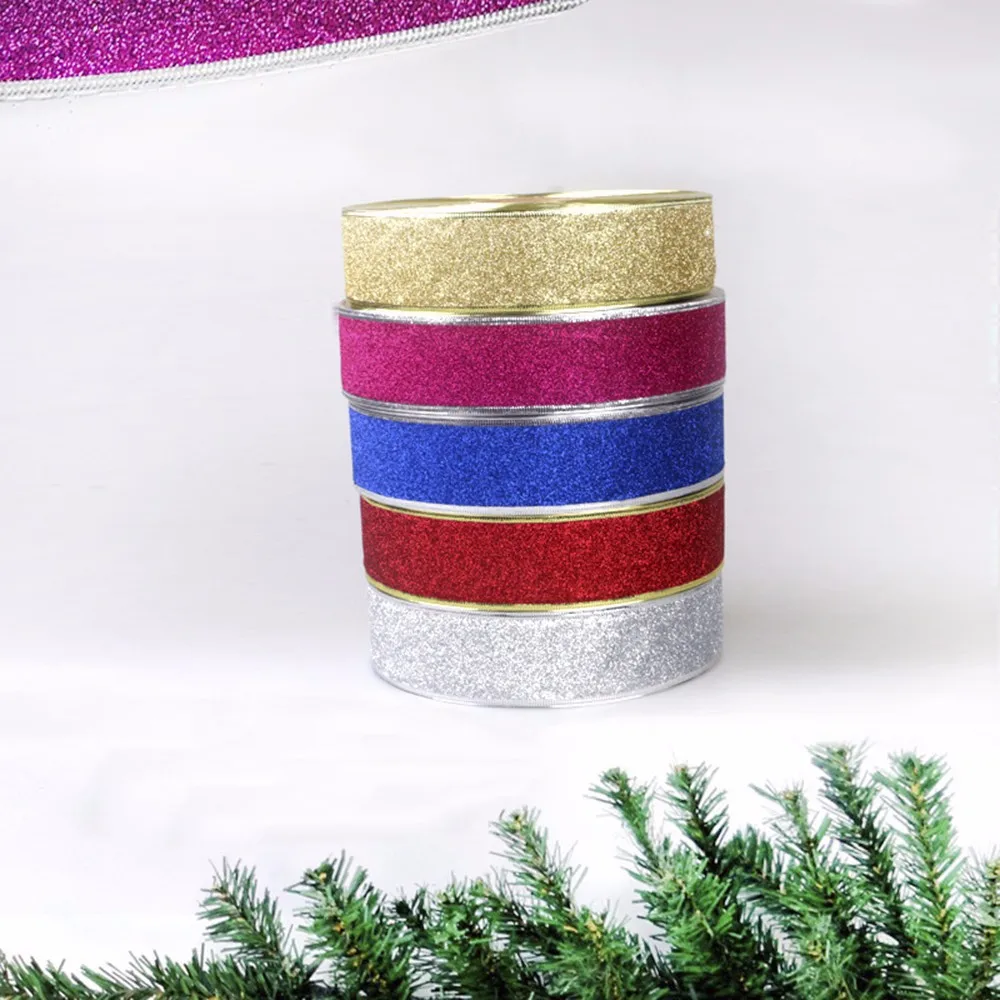 Лента Merry Christmas Santa X'mas домашний декор DIY рукоделие 100 см * 5 подарки Декор