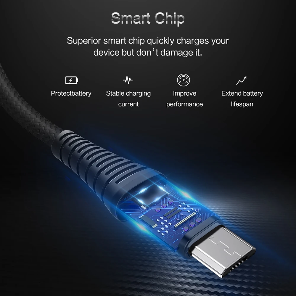 Высокопрочный микро USB кабель для быстрой зарядки для Xiaomi Redmi Note 5 Pro Android кабель для передачи данных для мобильного телефона для samsung S7