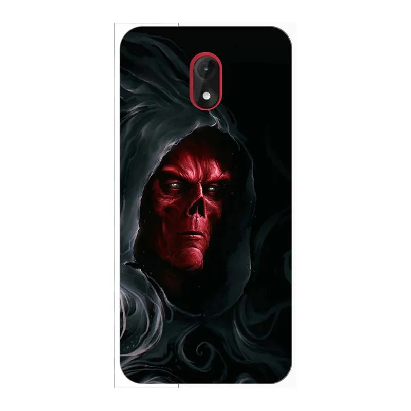 Case For Lenny5 Original Cartoon Print Phone Case For Wiko Lenny 5 Case Soft Matte TPU Silicone Back Cover For Wiko Lenny 5 5.7" - Цвет: A308