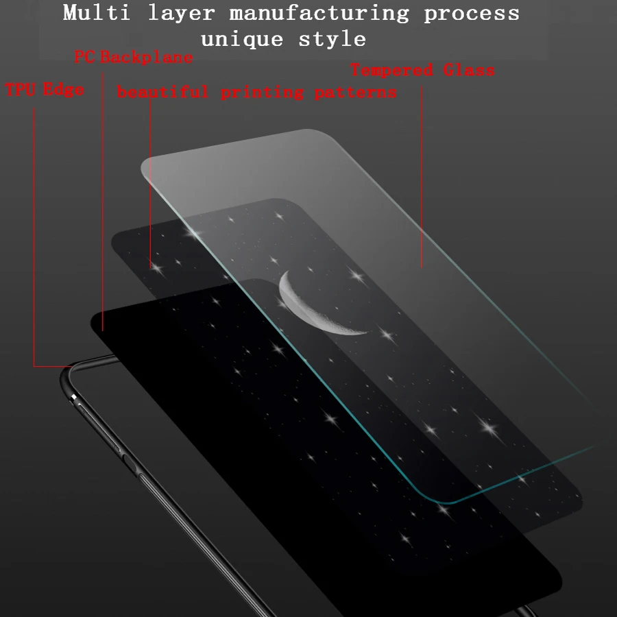 Phone Covers For Samsung Galaxy S8 Plus Note 8 Case Luxury 3D Tempered Glass Anti-knock Business phone cases |