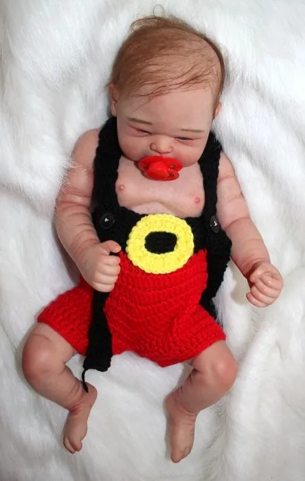 

21" Full Body Silicone Reborn Doll 53 CM Realistic Vinyl Newborn Girl Baby With Magnet Pacifier Brinquedos Bathe Toy
