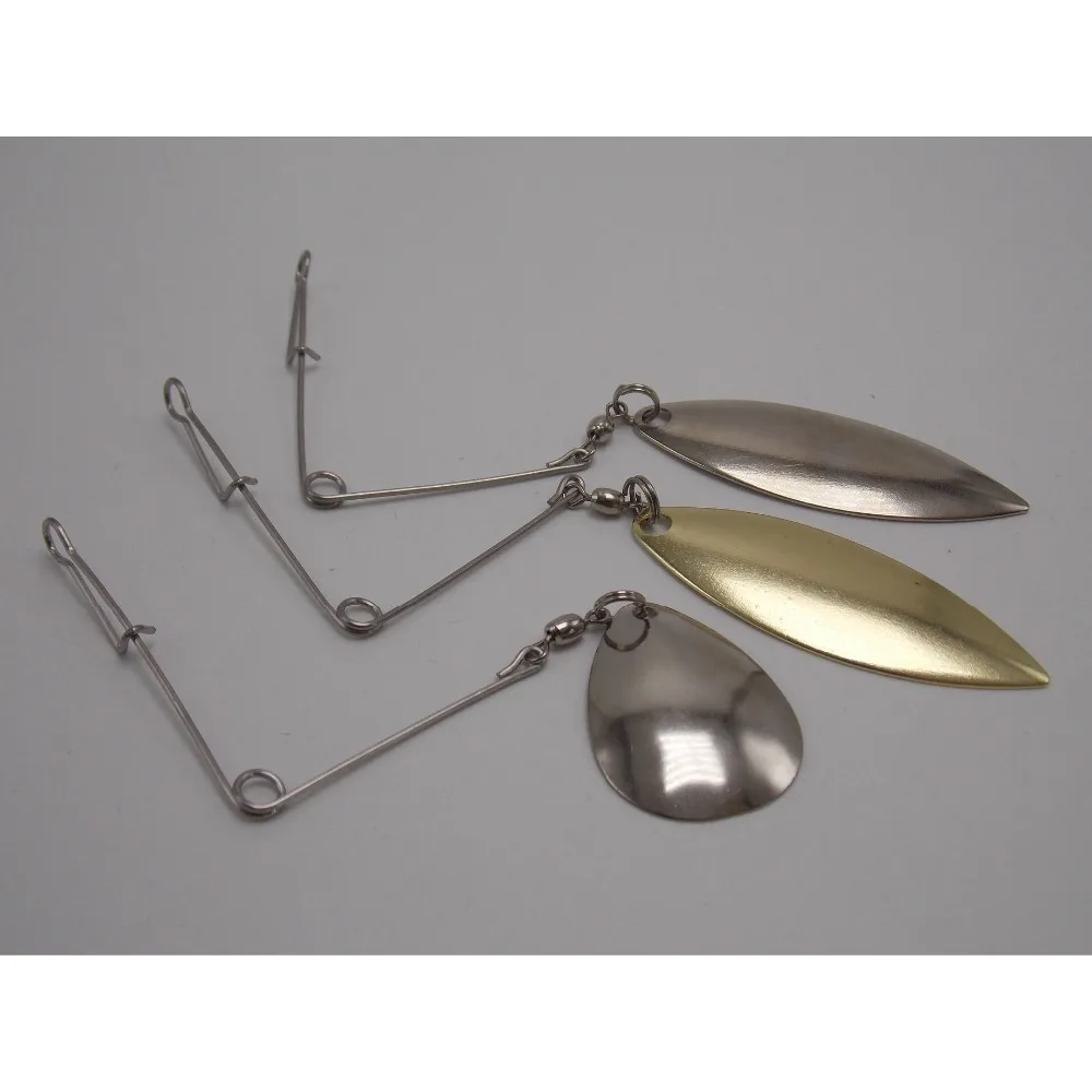 CATCHSIF 15 шт. спиннинговые приманки Сменные большие лезвия и Вертлюги для