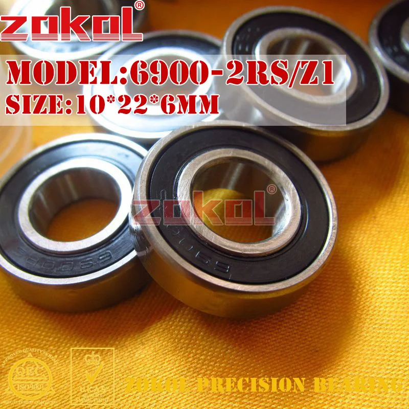 ZOKOL 6900 6901 6902 6903 6904 6905 ZZ Z RS 2RS RZ тонкостенный подшипник радиальные
