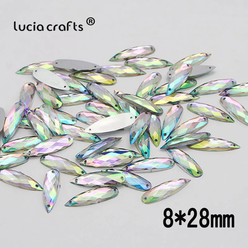 Style 5 50pcs 20/50/100/200/500 шт AB Цвет мульти-Форма акриловый кристалл Faltback пришить Стразы Серебряные Камни бусины DIY аксессуары D1304 - Цвет: Style 5 50pcs