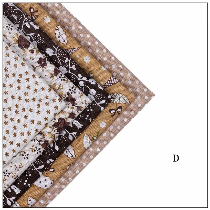 Хлопчатобумажная ткань Telas Лоскутная Ткань Очаровательная четверть пачки для