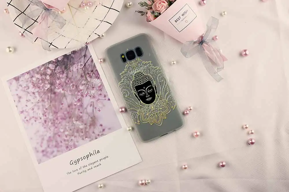 Чехол с Буддой для Samsung Galaxy S7 Edge S8 S9 S10 S11 S20 S21 Plus Lite E Ultra|Бамперы| |