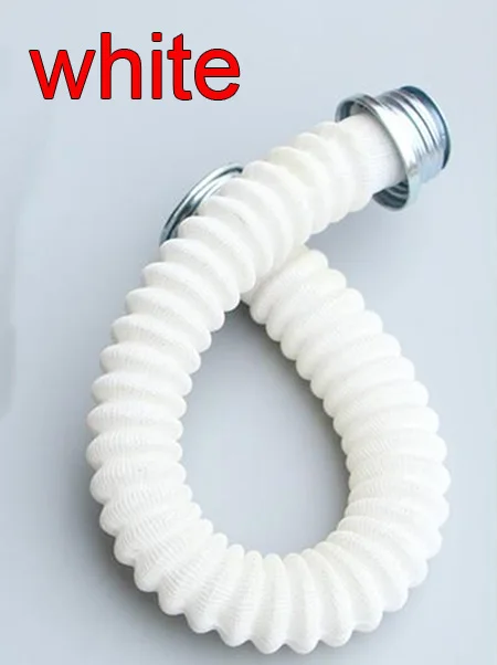 white 0,5 м, противогаз, дыхательная трубка, универсальная маска на все лицо, Воздушная трубка против распыления краски, распылительная вентиляционная трубка - Цвет: white
