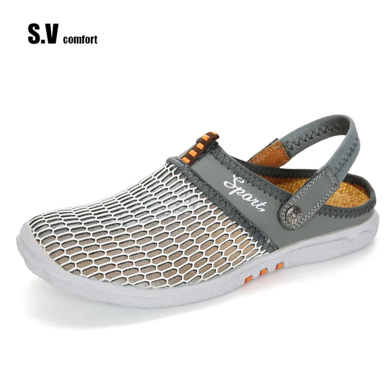 2017 Мужчины Летняя Обувь Сандалии Пляж Флип Флоп Мужские Тапочки Зажгли Сабо Sandalias