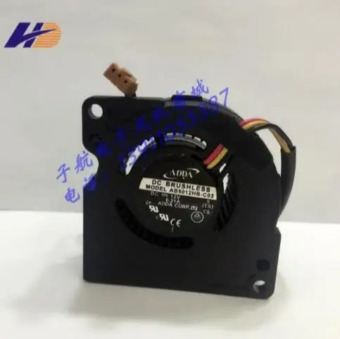 Трехлинейный проектор ADDA AB5012HB C03 5020 50*50*20 мм 12 В 0 21 А специальный вентилятор|12v