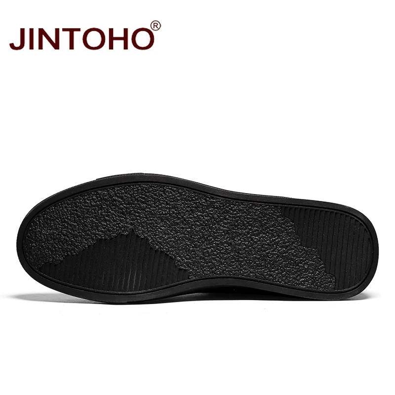 Jintoho/Высокое качество Элитный бренд Для мужчин дизайнер Обувь Повседневная