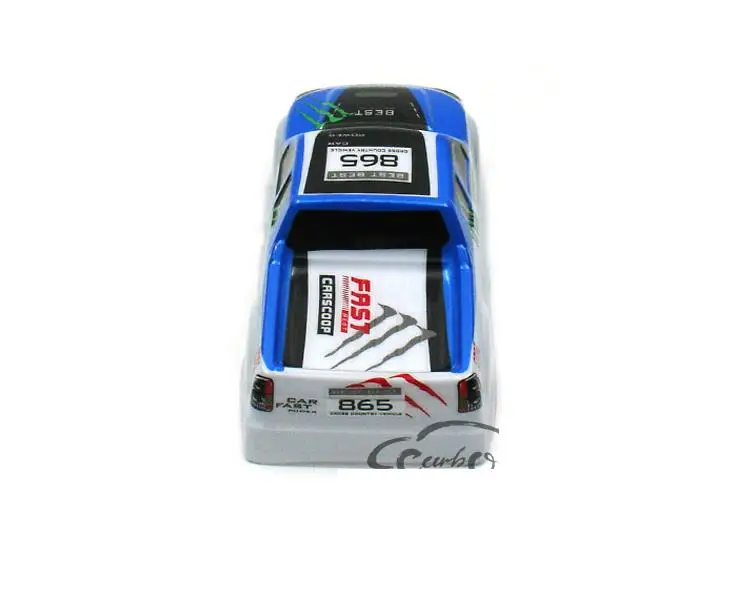1/18 R/C автомобильный кузов кузова грузовика Размер: 255*110*80 мм Основание колеса 155 |