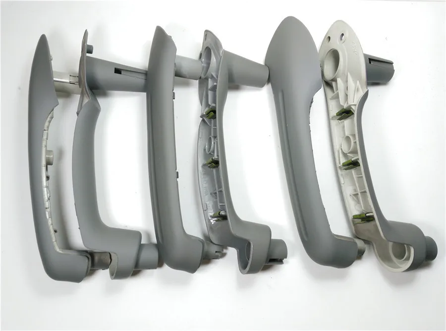 Набор из 8 шт. серая внутренняя дверная ручка бесплатная доставка для Volkswagen Jetta Bora