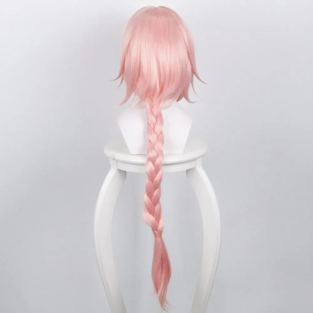 Fate/Apocrypha Astolfo Rider of Black Cosplay Hair Pink Headwear | Тематическая одежда и униформа