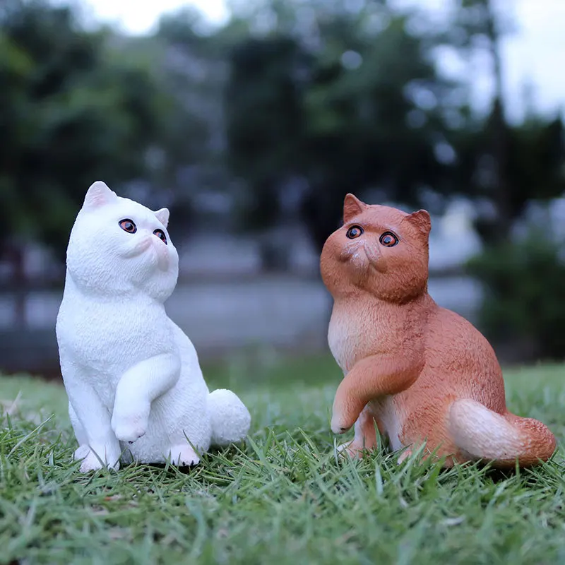 Яндекс 3D LPs Land животные 7 см ПВХ Кошка модель мини персидская кошка Коллекция