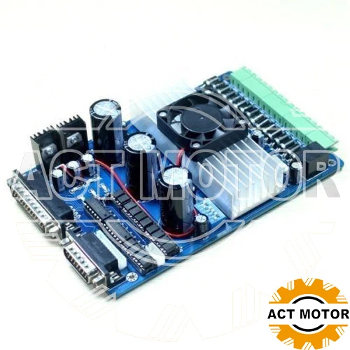 

Top Quality!ACT Motor 3Axis Driver Board(TB6560)Adapter CNC Router Mill Cut Engraving Laser Printer US DE FR UK IT Free