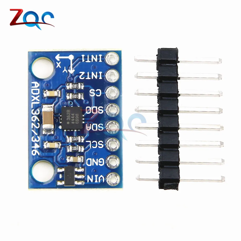 ADXL362 3 осевой цифровой акселерометр Accel сенсор модуль SPI для Arduino|spi module|spi sensorspi