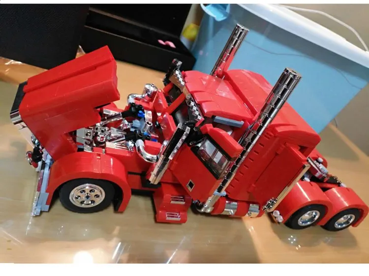 XingBao 03012 1505 шт. натуральная техника MOC серии Красный монстр набор детей развивающие строительные блоки кирпичи игрушки