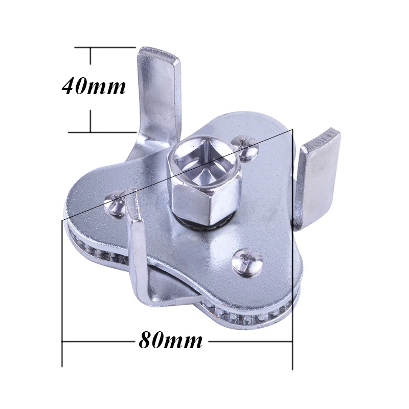 Регулируемый двухсторонний ключ Flexsteel для масляного фильтра с тремя захватами