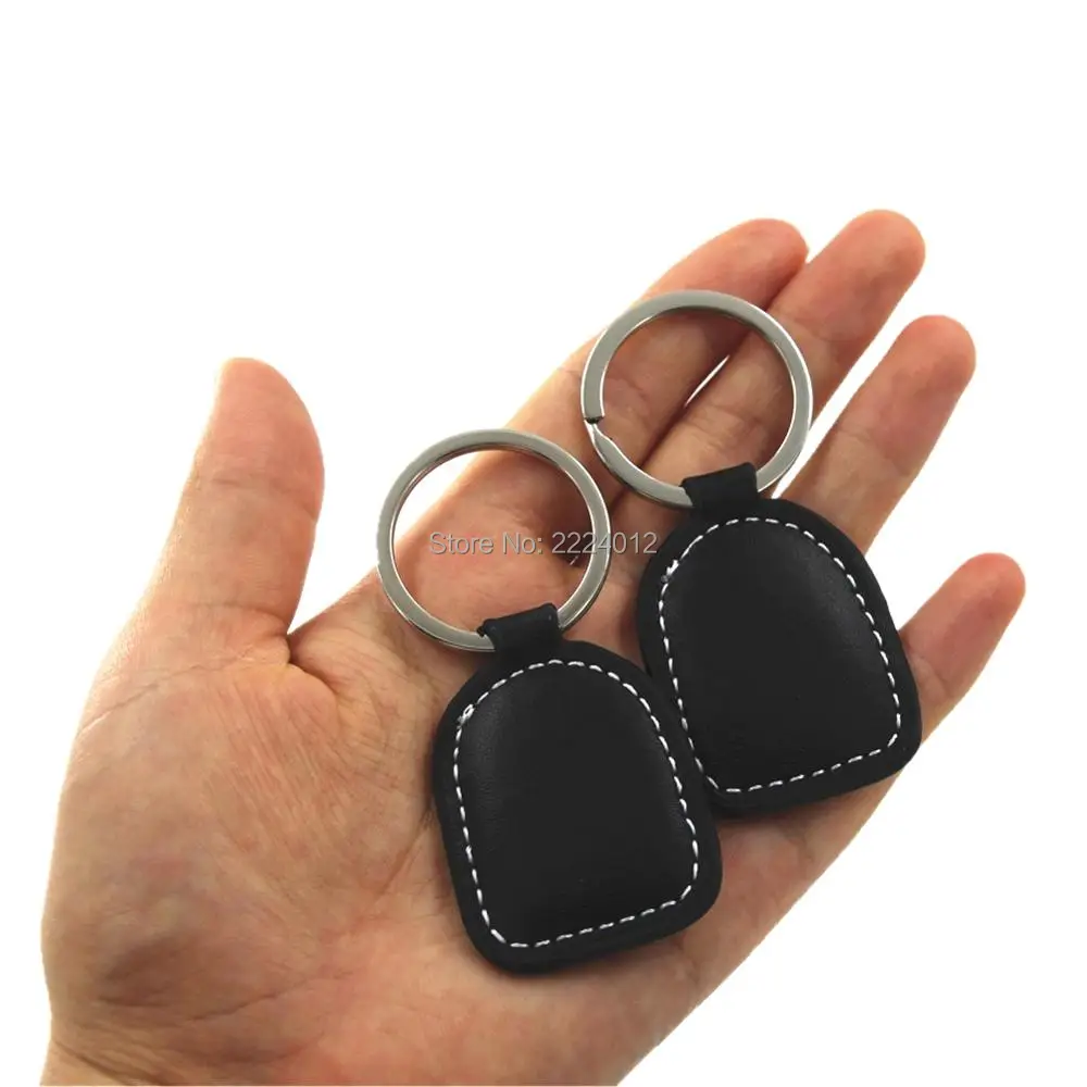 125 кГц T5577 T5557 T5567 перезаписываемый кожаный rfid брелок для ключей бирка брелоки rfid брелок для копия Дубликат двери доступа ID карты