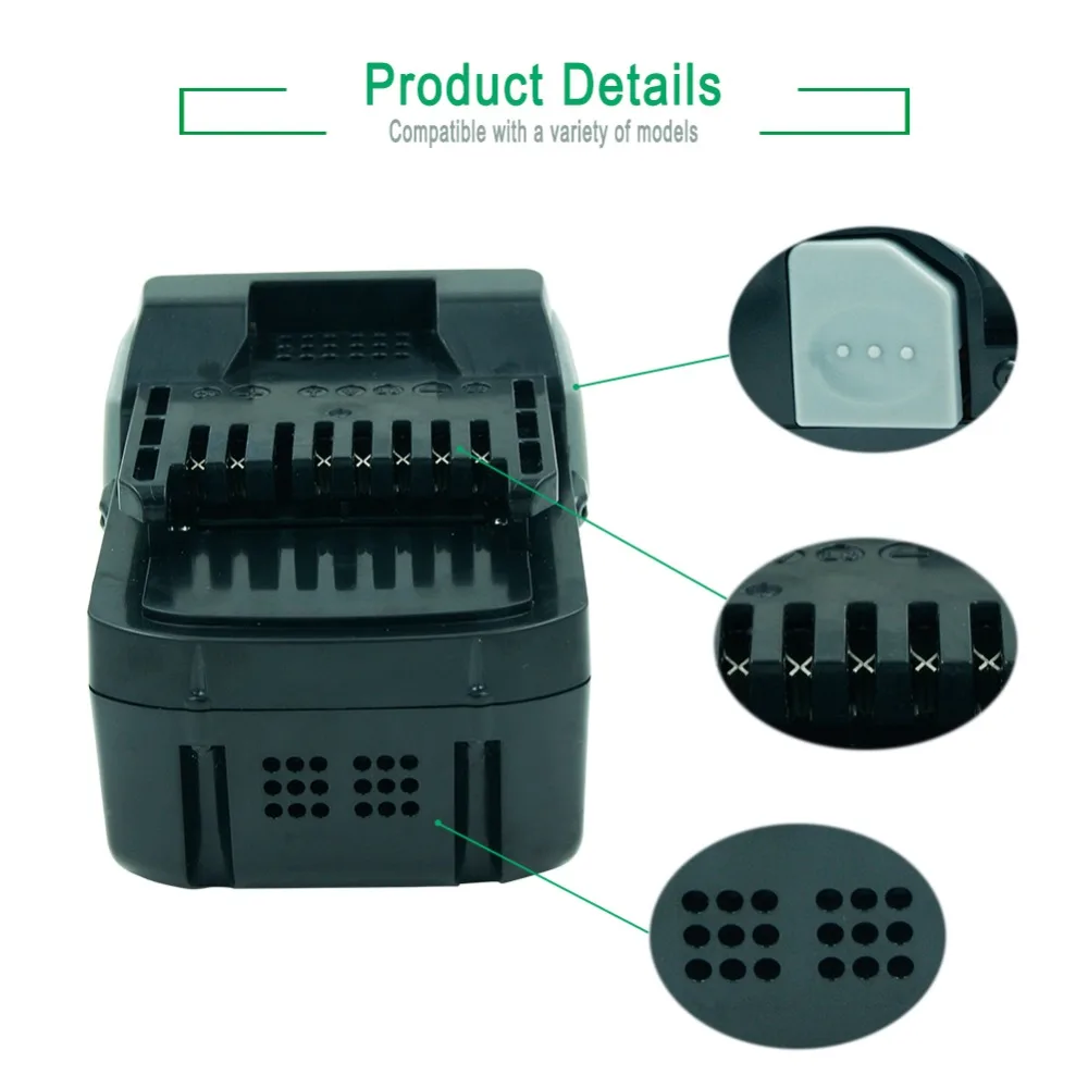 Литий ионная аккумуляторная батарея LERRONX 18 в 330067 Ач для Hitachi Power Tool BSL1830 BSL1840 DS18DSAL