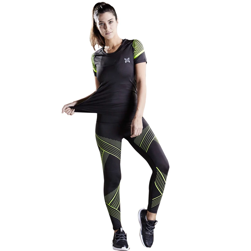 Компрессионные Леггинсы для бега и баскетбола с высокой эластичностью|Наборы