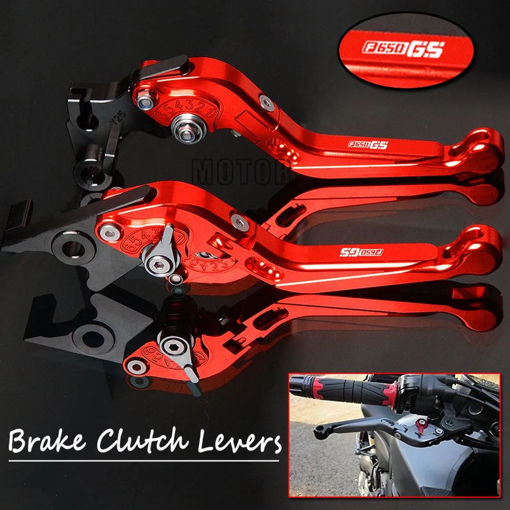 Рычаг сцепления для мотоцикла с ЧПУ BMW F650GS 2008-2012 F650GS/Dakar 2000-2007 регулируемый
