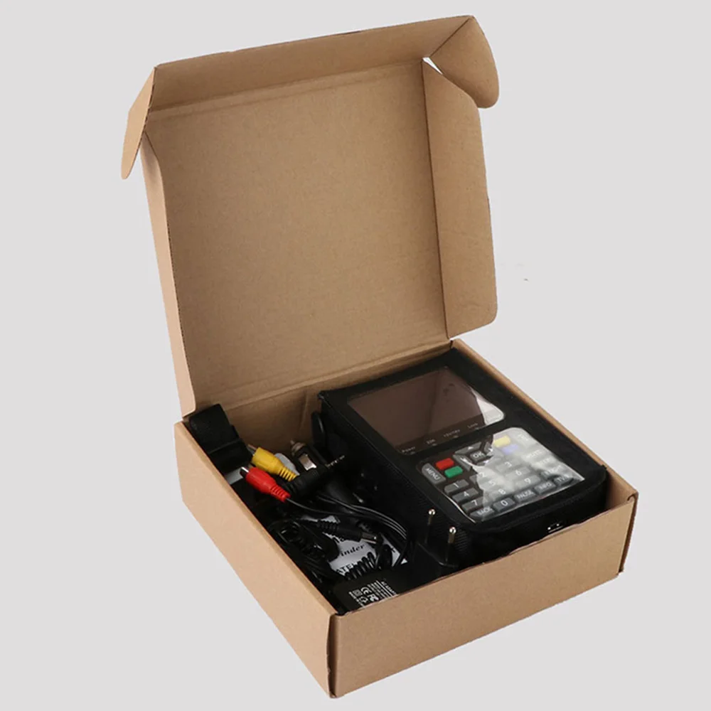 ТВ-Искатель V8 Finder 3,5 дюймов lcd спутниковый искатель HD DVB-S2 спутниковый искатель цифровой спутниковый искатель метр Корабль из Испании