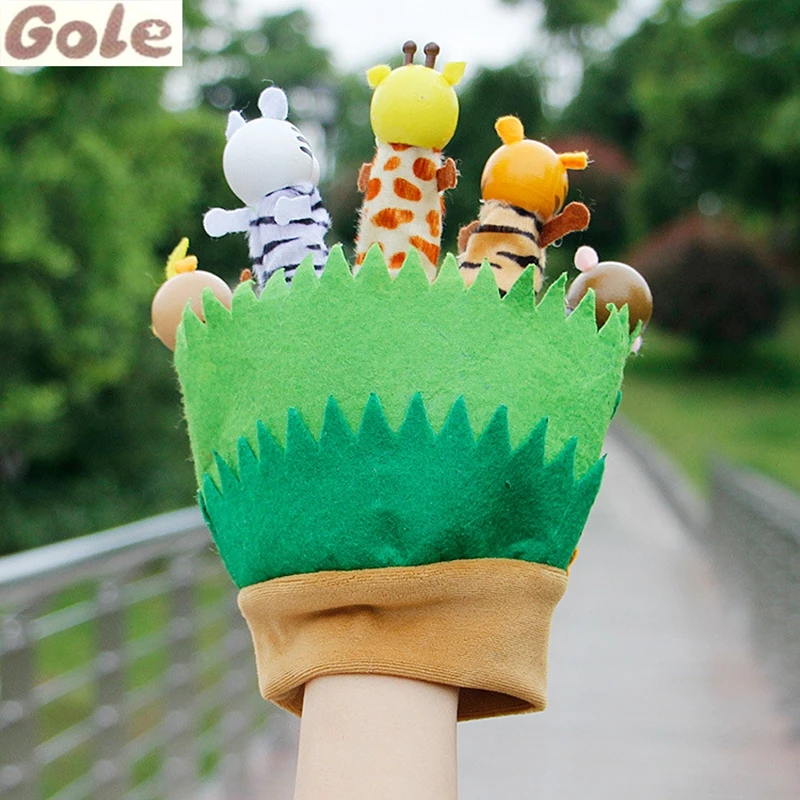 Brinquedos Menino Toy Story Animal Finger Puppets Set Amusing Game Parent Child Interaction Teaching Toys Family | Игрушки и хобби