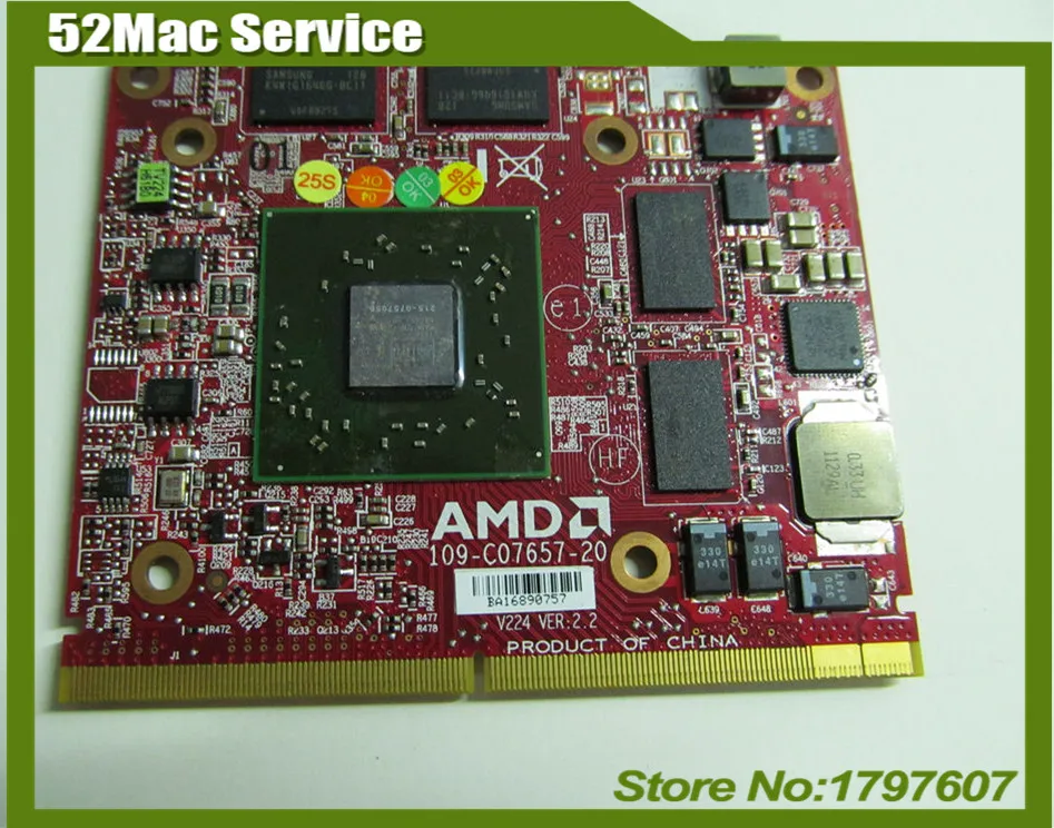 628467 001 для HP TouchSmart 610 MXM3 ATI Radeon HD5570 1 ГБ графической карты новое|graphic card|video graphics cardscard
