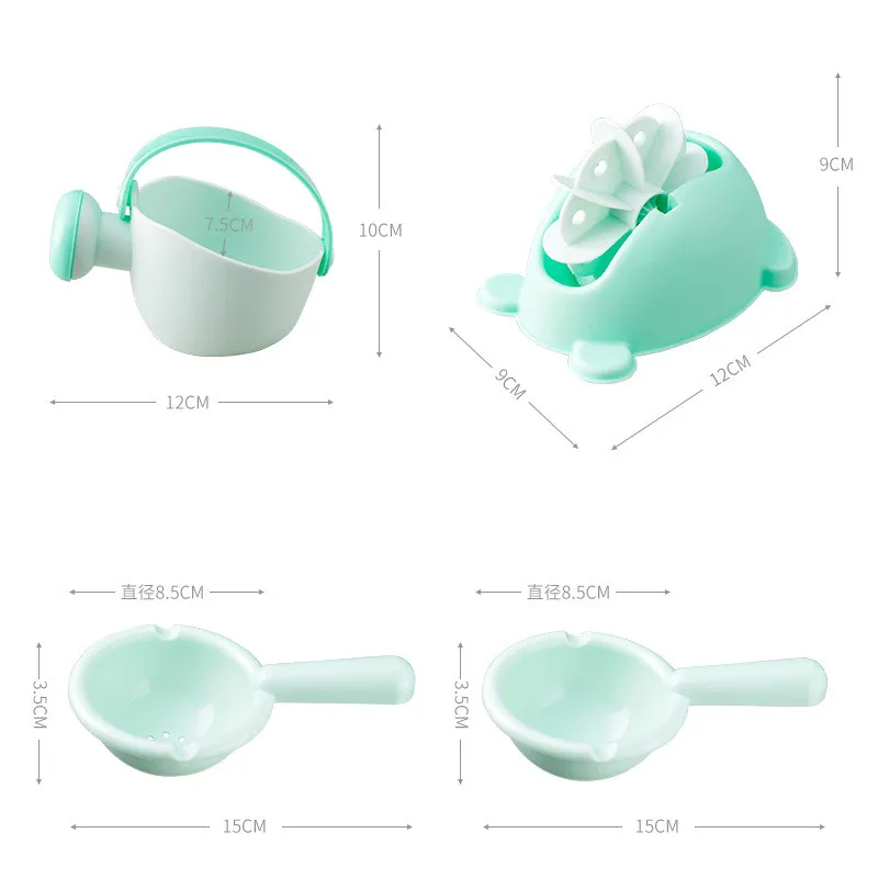 Игрушки для ванны малышей 4 шт./компл. пластмассовая Лейка новорожденных уличная