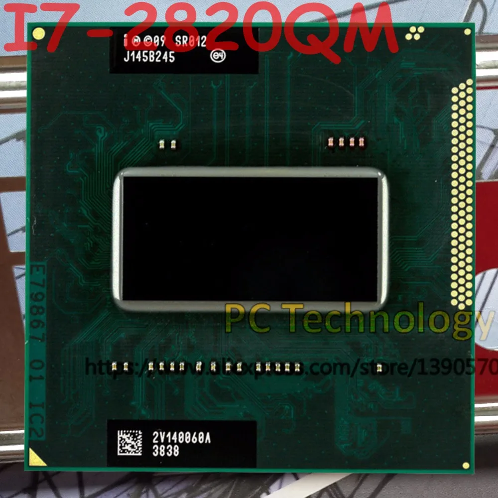 Процессор Intel Core I7-2820QM SR012 процессор I7 2820QM FCPGA988 2,3 ГГц-3,4 ГГц L3 = 8 м четырехъядерный процессор