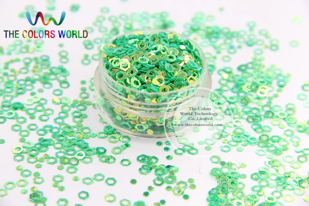 LJ4 7 удивительные шестигранные блестки для дизайна ногтей или украшения своими