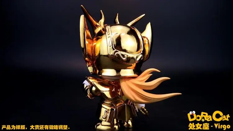 Фигурка Святого Сейя Godness Athena аниме «Дораэмон» Cat Ver. Нобита ноби золото Святого фигурка доракат Святого Сейя